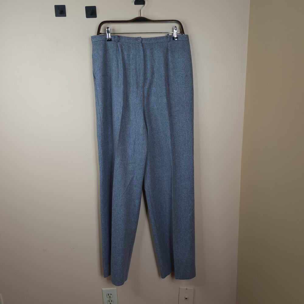 Vintage Worthington Wool Straight Trouser Pants Size 14T